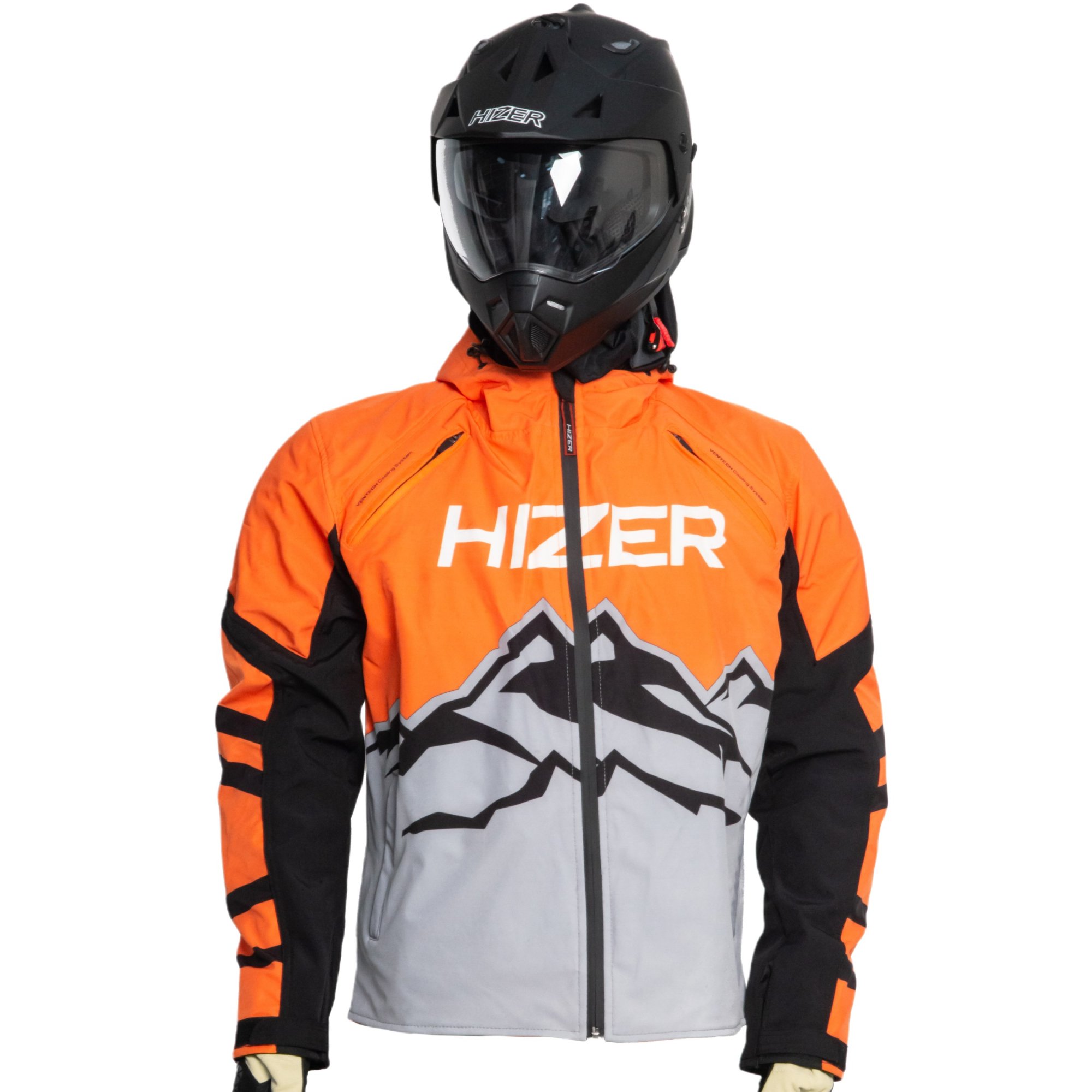 Куртка мотоциклетная (текстиль) HIZER HZ/SJ-11 (XL)